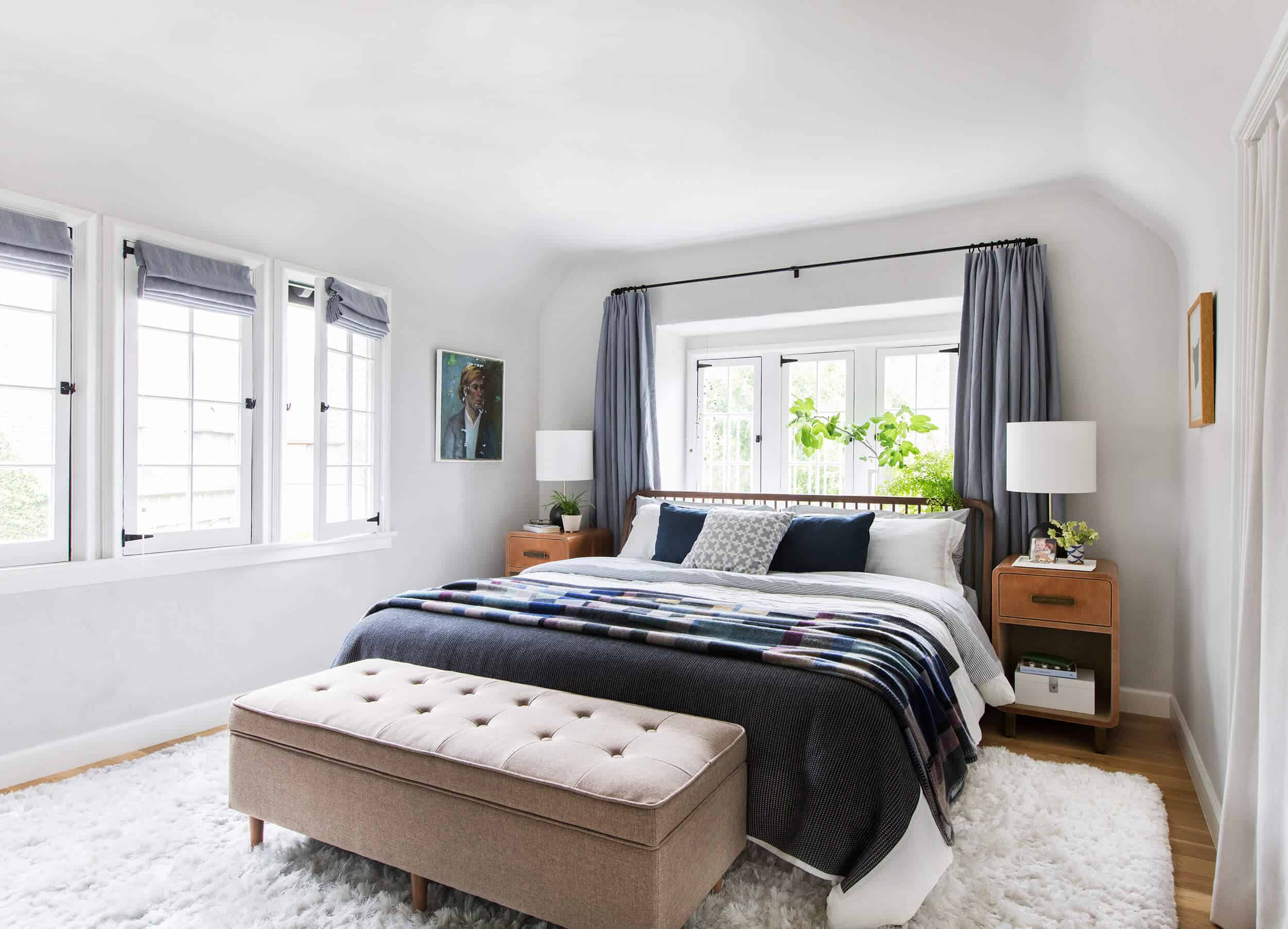 Emily Henderson Modern English Cottage Tudor Master Bedroom Reveal10 Without Light